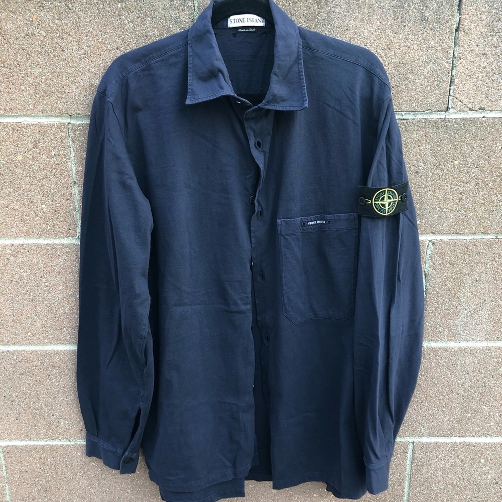 Vintage 1998 stone island button up
